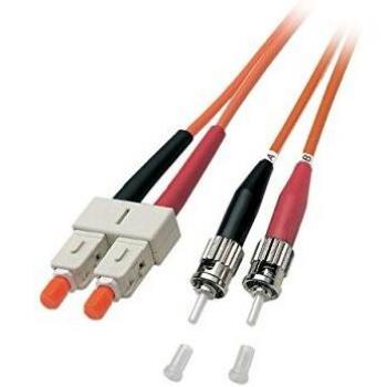 EFB Elektronik LWL Jumper SC-ST, 1m, orange, 3.0mm