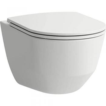 WC Laufen Pro sospeso Compact con sedile SLIM SoftClose bianco