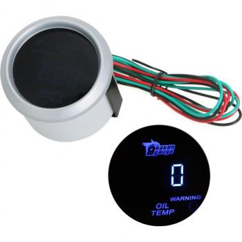Car Digital Oil Temperature Gauge 52mm LCD Display 40-150°C