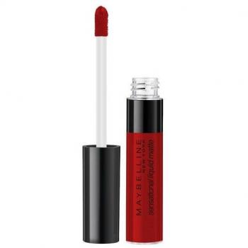 Maybelline Sensational Liquid Matte Rojo Radiante