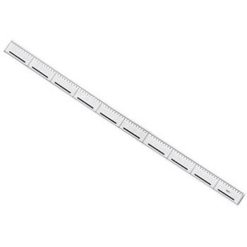 Graphoplex Non-Slip Steel Ruler 100 cm