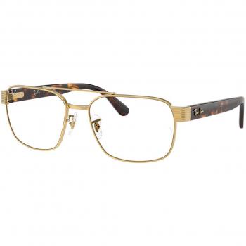 Gafas de Vista Ray-Ban RX3751V 2500 para Hombre Doradas, Talla 58