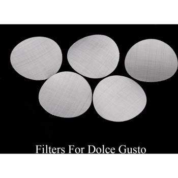 Compatible Filter Mesh Cover for Dolce Gusto Stainless Steel Capsules
