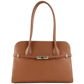 Furla Sac à main en cuir marron