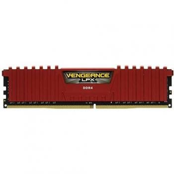 Corsair Vengeance LPX 8GB (1 x 8GB) DDR4 2400MHz RAM Geheugen Rood