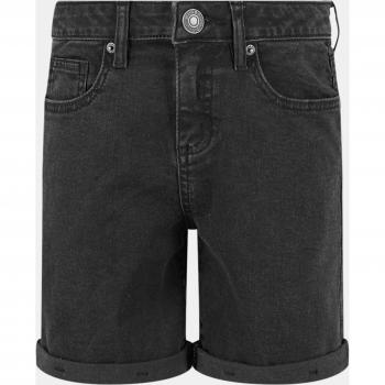Urban Classics Jeans Corti 5 Tasche Stretch Nero Lavato 134-140 cm