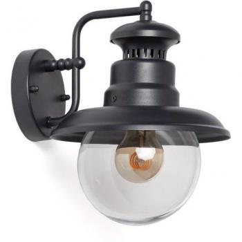 Lurnea Black Outdoor Wall Lamp