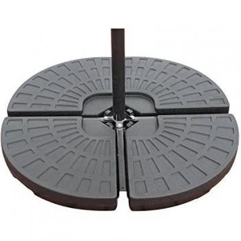 Dalles de Parasol Supportent Chocs et Intempéries