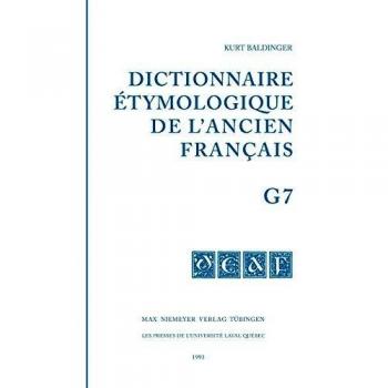 Dictionnaire tymologique de lancien franais