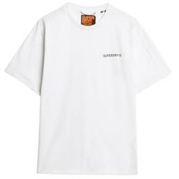 Manga Corta Superdry Hombre Tech White L