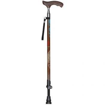 Lightweight Carbon Fiber Hiking Cane for Elderly with Quick Lock Mechanism