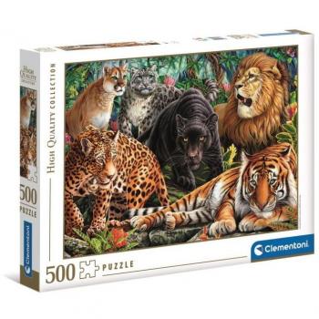 Clementoni Gatti da Foresta – 500 Pezzi