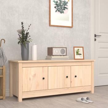 VidaXL Pine Shoe Cabinet 110x38x45.5 cm