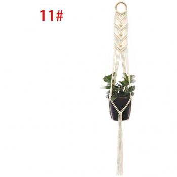 Cestas de pared de macramé