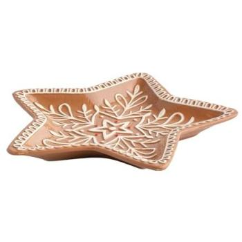 HOME & YOU Talíř perníková vločka 25 cm