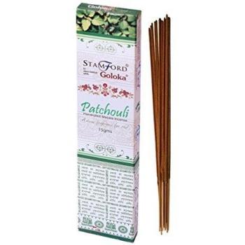 3 x Incenso Patchouli Goloka 20 unidades