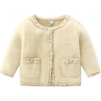 Manteau coupe-vent et chaud pour bébés filles, longueur complète, bouton Up – 1-4 ans