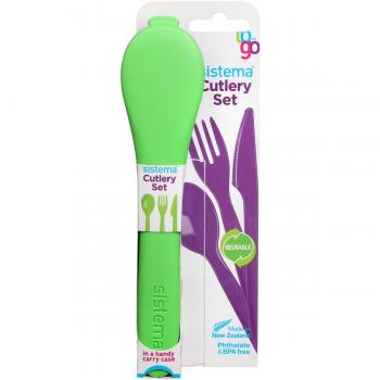 Sistema Lime Travel Cutlery Set