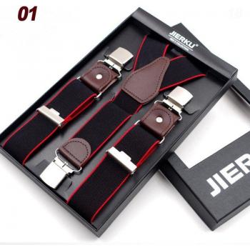 Tirantes Casual para Hombre 3 Clips 3,5*125cm