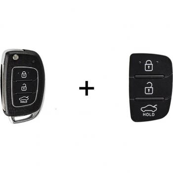 Funda de Llave Plegable para Mistra y Hyundai