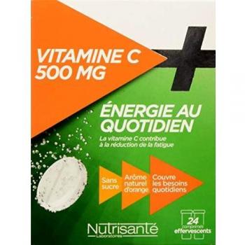 Nutrisanté Vitamine C 500 Effervescents 2x12 comprimés