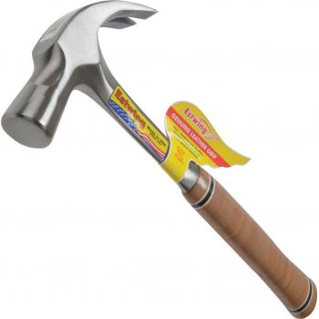 Estwing E24C 24oz Leather Grip Curved Claw Hammer