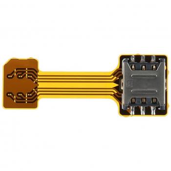 Dual‑SIM‑TF‑Hybrid‑Adapter mit Micro‑SD‑Verlängerung – für Xiaomi/Huawei Smartphones