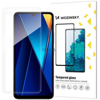 Hurtel Wozinsky High-Strength Panzerglas für Xiaomi POCO C65/Redmi 13C – 1 Stück, Handy Schutzfolie