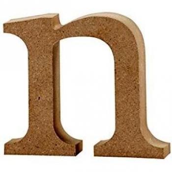 Kleine Holzbuchstaben für Deko