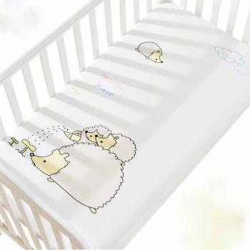 60CM x 110CM Waterproof Bed Sheet for Baby Toddler Mattress