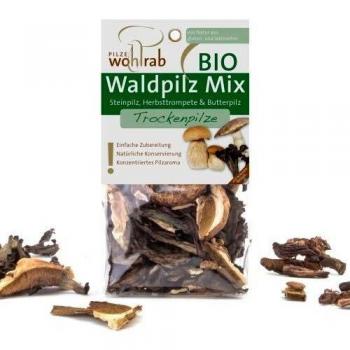 Natur-Waldpilz-Mischung – Bio getrockte Pilze, 30 g