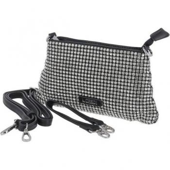 L.CREDI Olivienne Schulterklappe – Polyester‑Handtasche