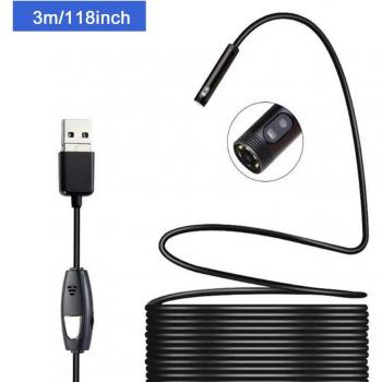 Aluminum Alloy Waterproof Inspection Camera for Smartphones
