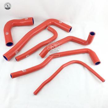 Kit de mangueras de silicona para radiador SAAB 9000 (91-98) B204/B234 2.0/2.3 AERO (6 unidades) rojo/azul/negro