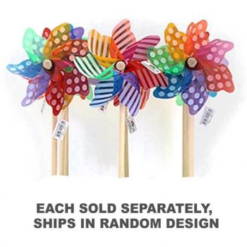 Stellar Spiral Windmill on a Stick