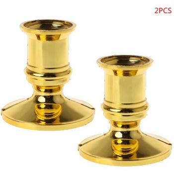 Gold Plated Candle Holders