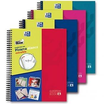 Oxford Bloc European Oxford Write&Erase Classic TE A4+ 120H 5X5 CAJA:5 unidades SCHOOL 30x24x1 Cms