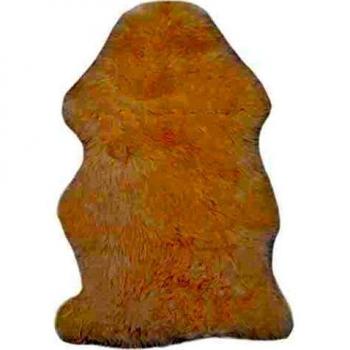 Luxurious White Sheep Leather Rug 60x90 cm