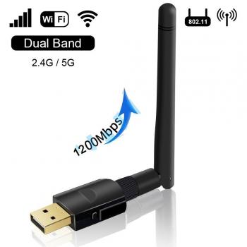 WiFi Stick HANPURE 2.4 / 5.8 GHz 1200 Mbps