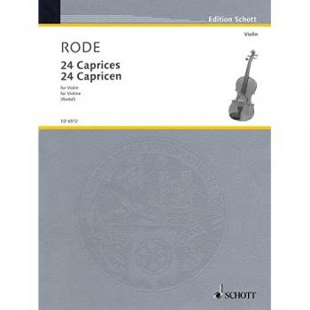 Partitions classique SCHOTT RODE JACQUES P. JOSEPH