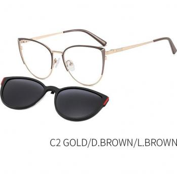 Montura de gafas de sol magnéticas para mujer B23109