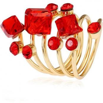 Stylish Rhinestone Wedding Party Rings for Women