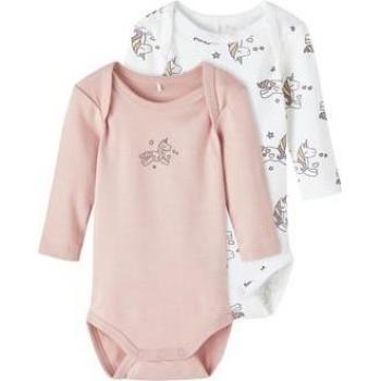 NAME IT 2er-Pack Langarmbodys für Mädchen
