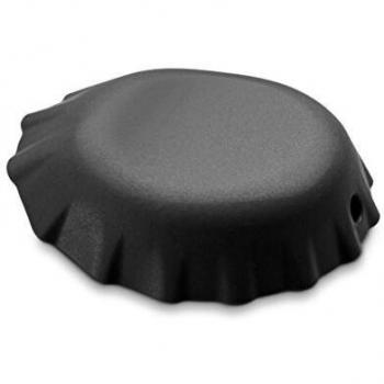 Koziol Plopp Flaschenöffner, 8,5 x 7,7 x 2,4 cm, schwarz, Kunststoff