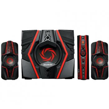 AverMedia Ballista Trinity 2.1 Lautsprecher – GS315, perfekt für Gaming, TV und PC