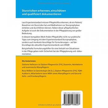 Formulierungshilfen Expertenstandard Sturzprophylaxe in der Pflege (Pflege leicht)