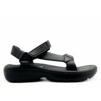 Thies Ecofoam Trek Sandale für Damen in Schwarz