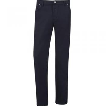 Jan Vanderstorm Tiefbundhose SIEGHART – Dunkelblau, 5-Pocket, Gr