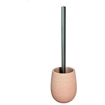 Brosse Toilette Rose Polymère – Base Minérale – Édition SARA