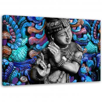 Affiche sur toile Bouddha lumineux 60x40
